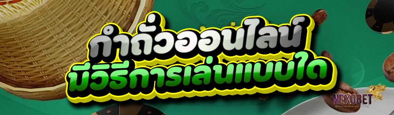 กำถั่วออนไลน์